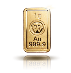 1 gram Sztabka Złota Mennica Polska