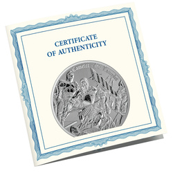 Niue: Camelot - Sir Lancelot 1 uncja Srebra 2024 Matte