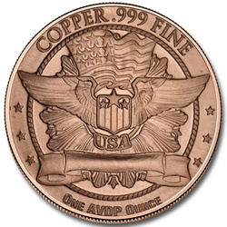 Trade Dollar 1 uncja Miedzi