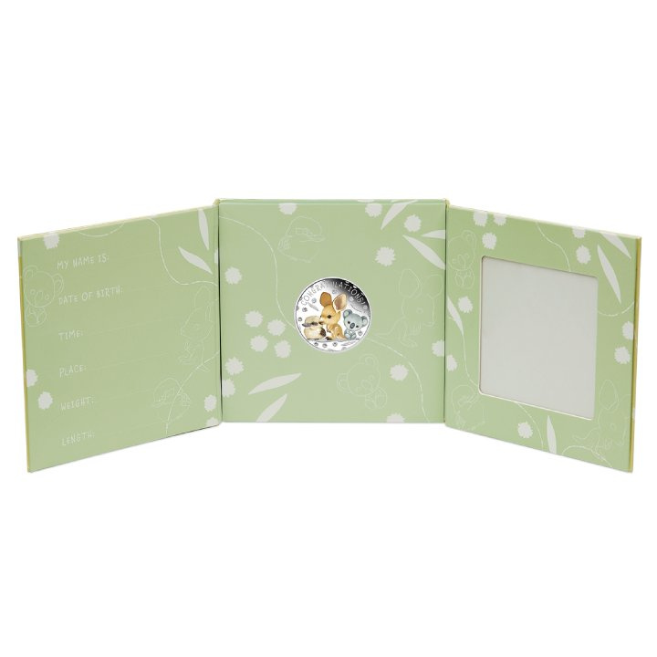 Narodziny kolorowane 1/2 uncji Srebra 2023 Proof