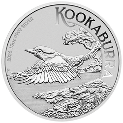Kookaburra 10 uncji Srebra 2026