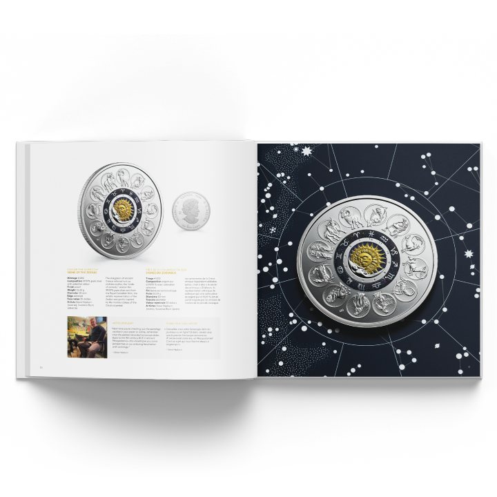 Zestaw Canada: Annual Collection Book with Special Edition 6 monet 2024