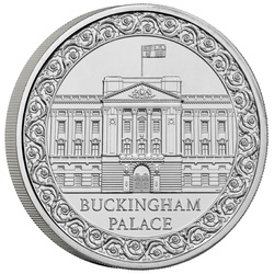 Buckingham Palace £5 Miedzionikiel 2024