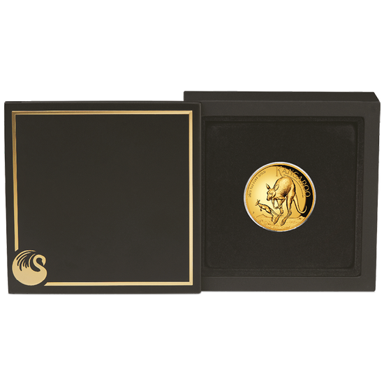 Australijski Kangur 1 uncja Złota 2022 Proof High Relief