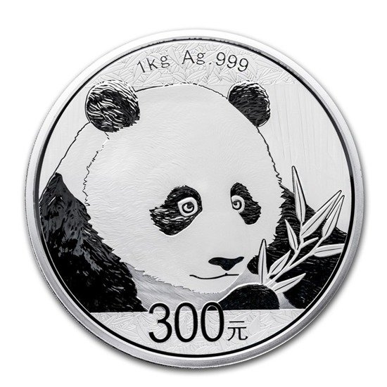 Chińska Panda 1000 gramów Srebra 2018 PROOF