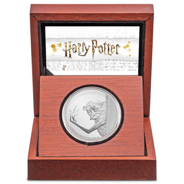 Niue: Harry Potter Classic - Dobby the House Elf 1 uncja Srebra 2021 Proof