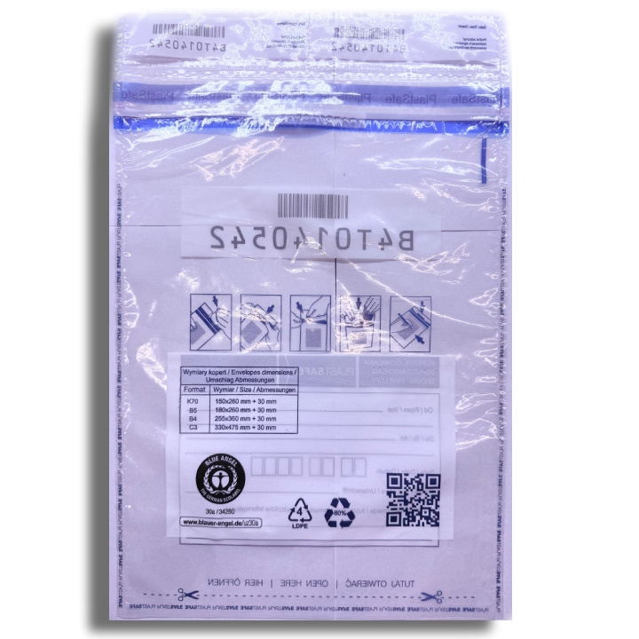 Koperta bezpieczna (bankowa) B4 255x360 mm 100 sztuk