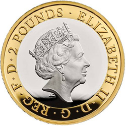 Zestaw 13 srebrnych monet Wielka Brytania 2021 Proof