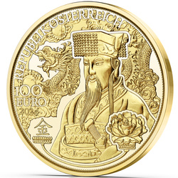 The Gold of China 100 Euro Złoto 2024 Proof