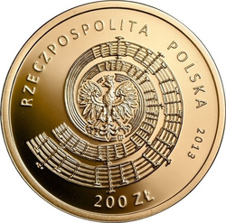 Witold Lutosławski 200 zł 2013 Proof