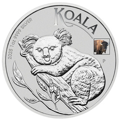 Koala 1 uncja Srebra 2025 Privy Mark (ANA Coin Show Special) 