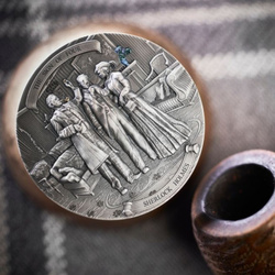 Niue: Sherlock Holmes - The Sign Of Four 5$ 2 Uncje Srebra 2024