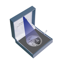 Tiritiri Matangi 1 uncja Srebra 2019 Proof