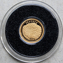 Paw 0,5 g Złota 2008 Proof