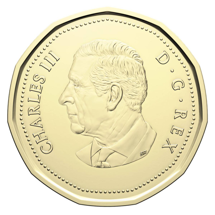 Lucky Loonie $1 Stal Platerowana Mosiądzem 2026