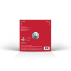 Kanadyjski Liść Klonowy Treasured - Year of the Rabbit 1 uncja Srebra 2023