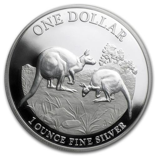 Australijski Kangur 1 uncja Srebra 2014