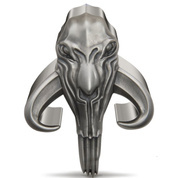 Niue: Star Wars The Mandalorian - Mythosaur 5 uncji Srebra 2023 Antiqued Shaped Coin