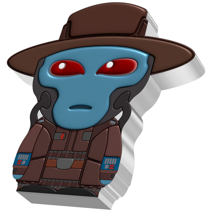 Niue: Star Wars - Cad Bane Chibi Coin kolorowany 1 uncja Srebra 2022 Proof