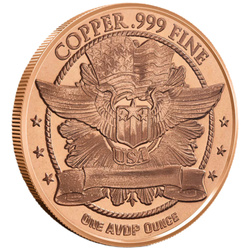 Fighter Jet – P51 Mustang 1 uncja Miedzi