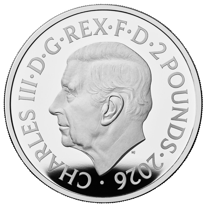 Royal Mint Lunar: Rok Konia 1 uncja Srebra 2026 Proof