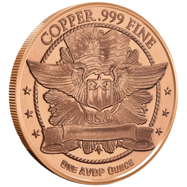 Fighter Jet – P51 Mustang 1 uncja Miedzi