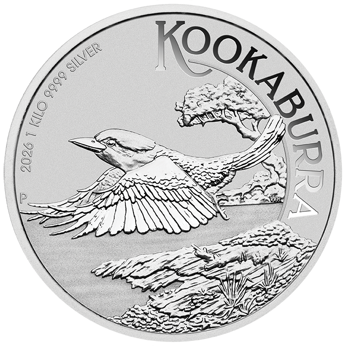 Kookaburra 1000 gramów Srebra 2026
