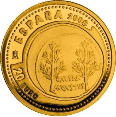 Aureus replika 1/25 uncji Złota 2008 Proof