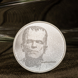 Cook Islands: Typefaces - Frankenstein 1 uncja Srebra 2023 Proof