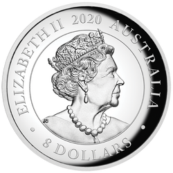 Australijski Kangur 5 uncji Srebra 2020 Proof High Relief