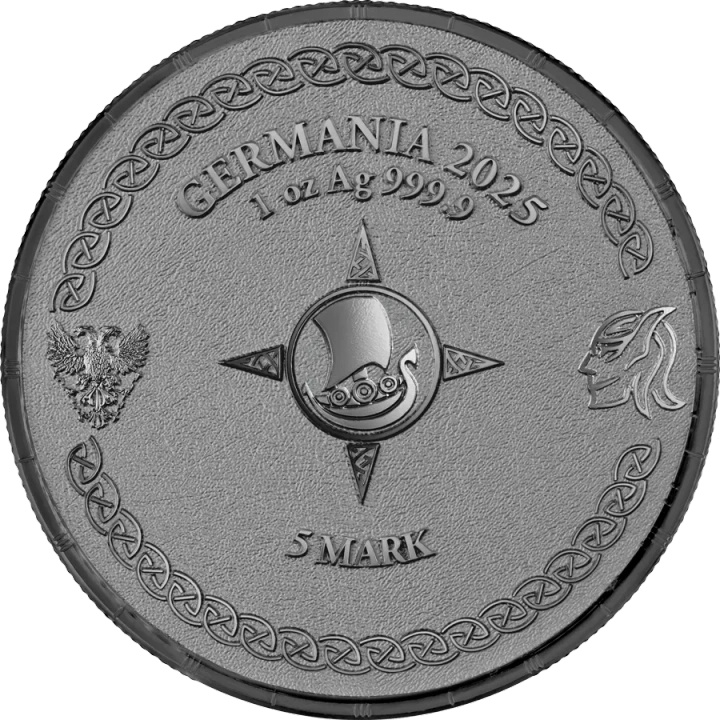 Ragnarök: Loki 1 uncja Srebra 2025 (Black Silver)