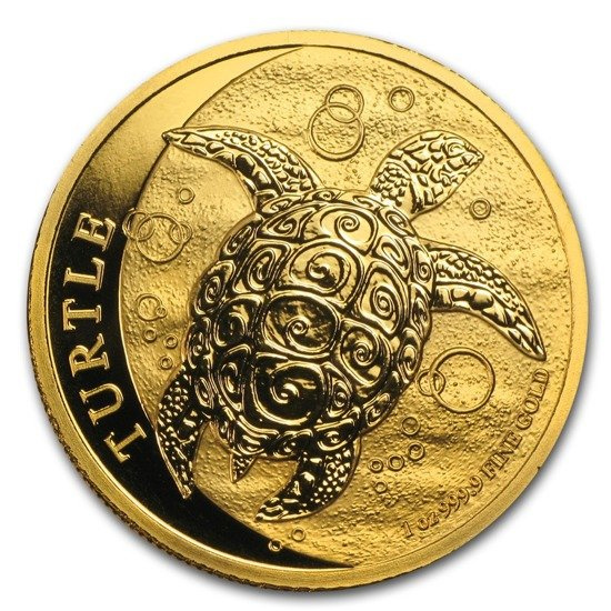 Niue Turtle 1 uncja Złota 2014