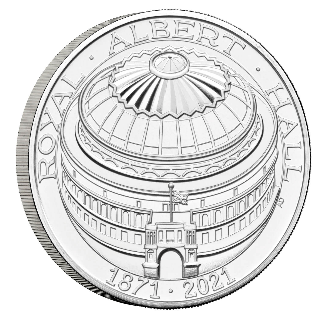 150. rocznica Royal Albert Hall 28.28 grama Miedzioniklu 2021