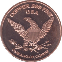 Apatosaurus 1 uncja Miedzi