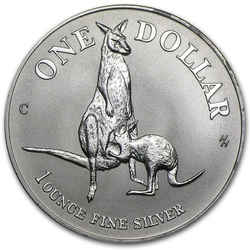 Australijski Kangur 1 Uncja Srebra 1996