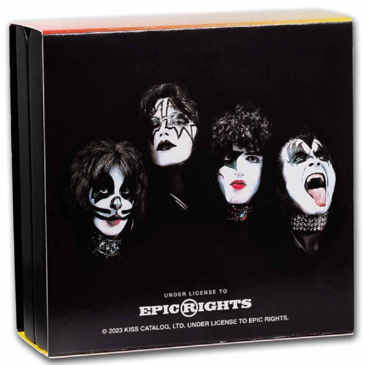 Niue: KISS 50th Anniversary 1 uncja Złota 2023