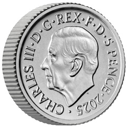 Zestaw 4 monet Britannia Srebro 2025 Reverse Frosted