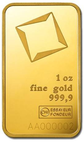 1 uncja Sztabka Złota Valcambi LBMA