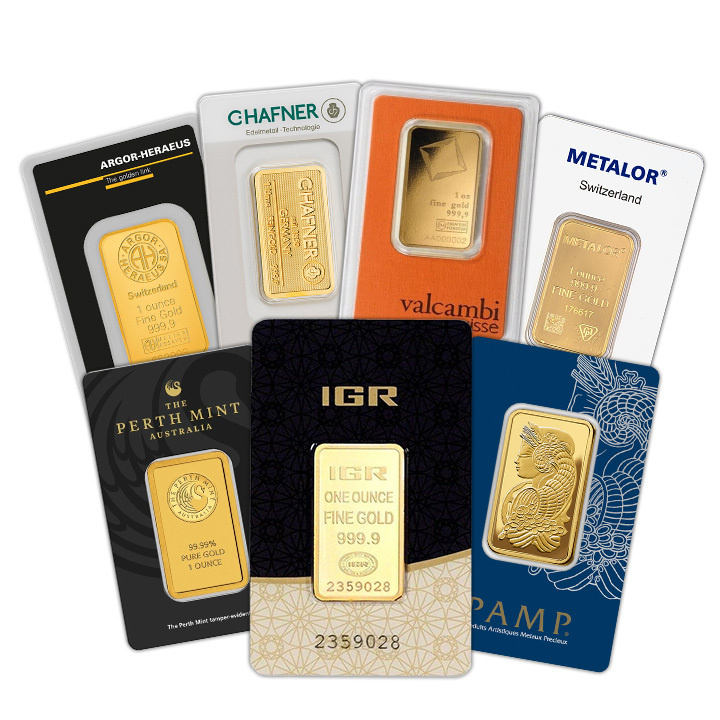 Sztabka 1 uncja Złota LBMA GD Refiner