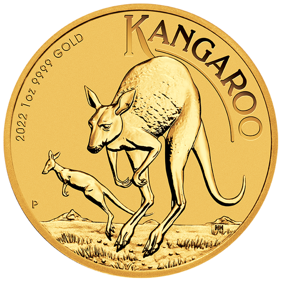 Australijski Kangur 1 uncja Złota 2022 