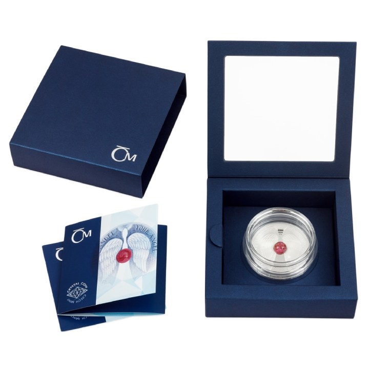 Niue: Crystal Coin - Angel $2 Srebro 2023 Proof