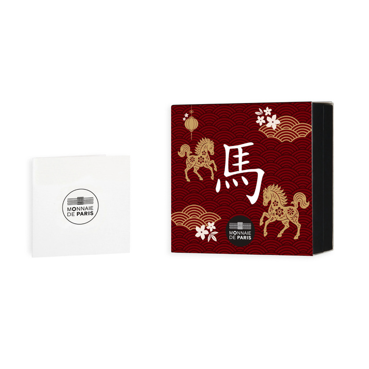 Francja: Rok Konia 1/4 Uncji Złota 2026 Proof