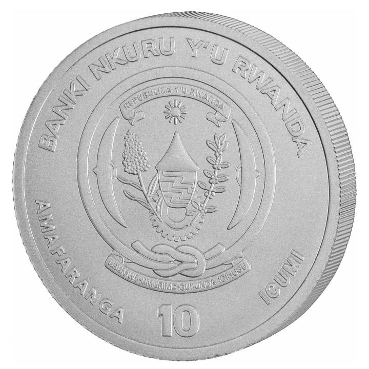 Rwanda: Lunar - Rok Konia 1/12 uncji Srebra 2026