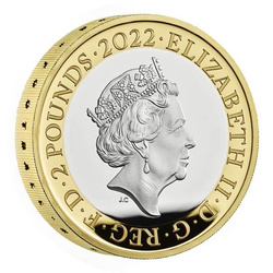 The 150th Anniversary of the FA Cup Srebro £2 2022 Proof Piedfort Coin