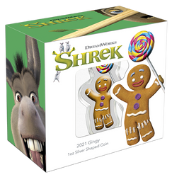 Niue: Ciastek kolorowany 1 uncja Srebra 2021