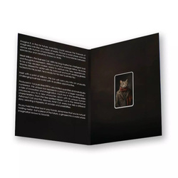 Sztabka The Holy Land Mint - Human Cats - William kolorowana 1 uncja Srebra 2025 