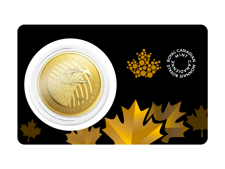 Kanadyjski Złoty Orzeł 1 uncja Złota 2018