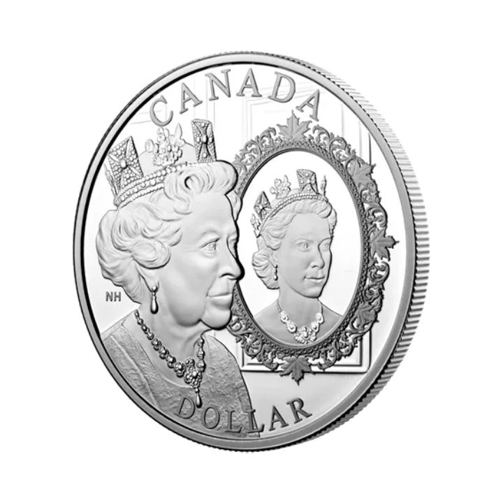 Canada: The Platinum Jubilee of Her Majesty Queen Elizabeth II Dollar Srebro 2022 Proof