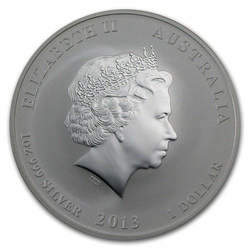 Lunar II: Rok Węża 1 uncja Srebra (Privy Lion)