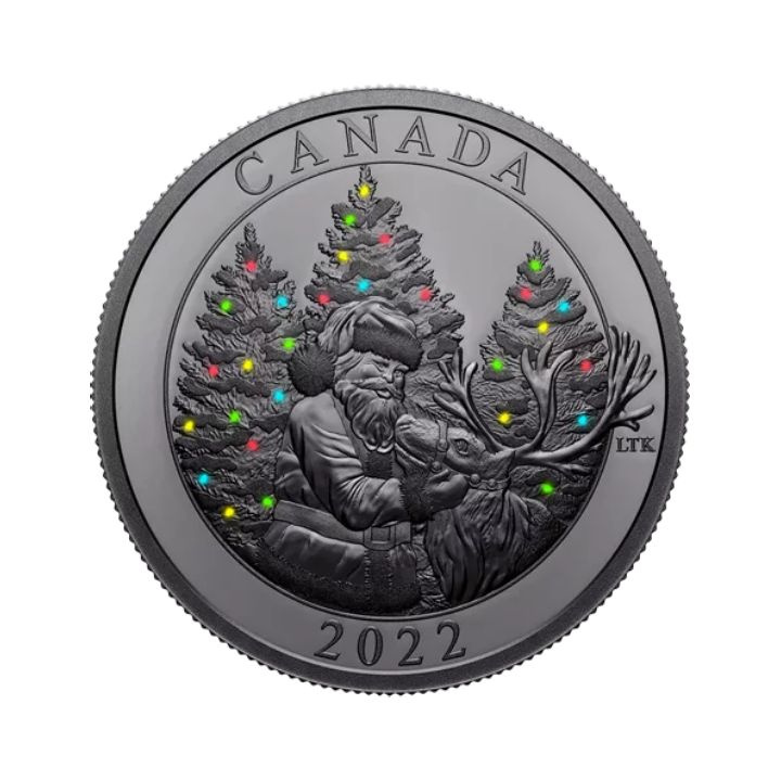 Canada: The Magic of the Season $50 Srebro 2022 Proof